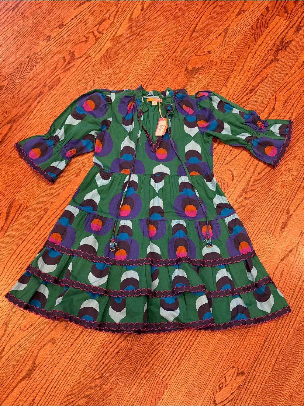 Briton Court Tucker Mini Dress xs